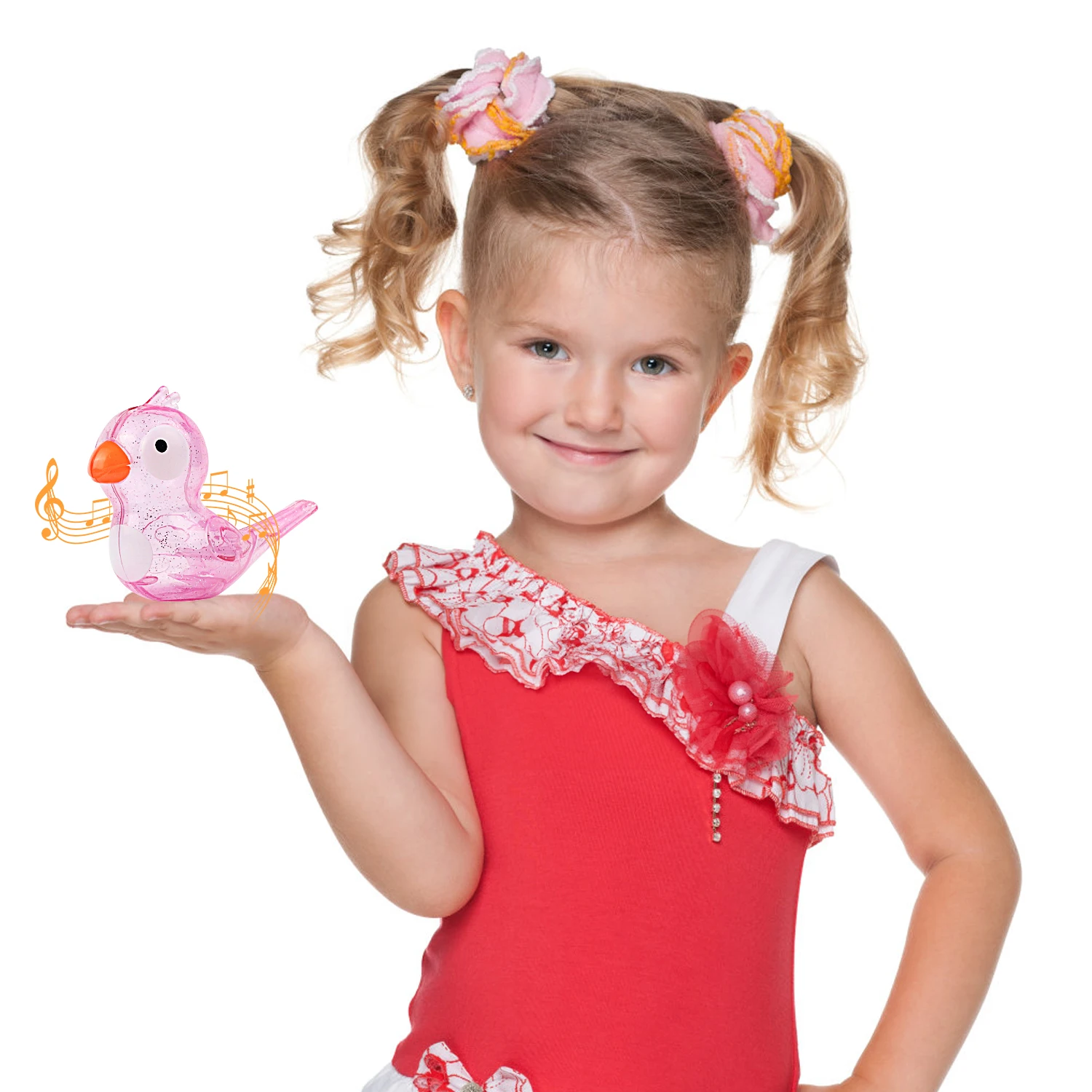 Sifflet d'oiseau d'eau, jouet musical de bain pour enfants, apprentissage précoce, cadeau pour enfants