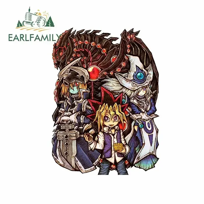 EARLFAMILY 13cm X 9.7cm for Anime Personality Image DIY Fine Car Decal Waterproof Graffiti Sticker Windshield Laptop Decor