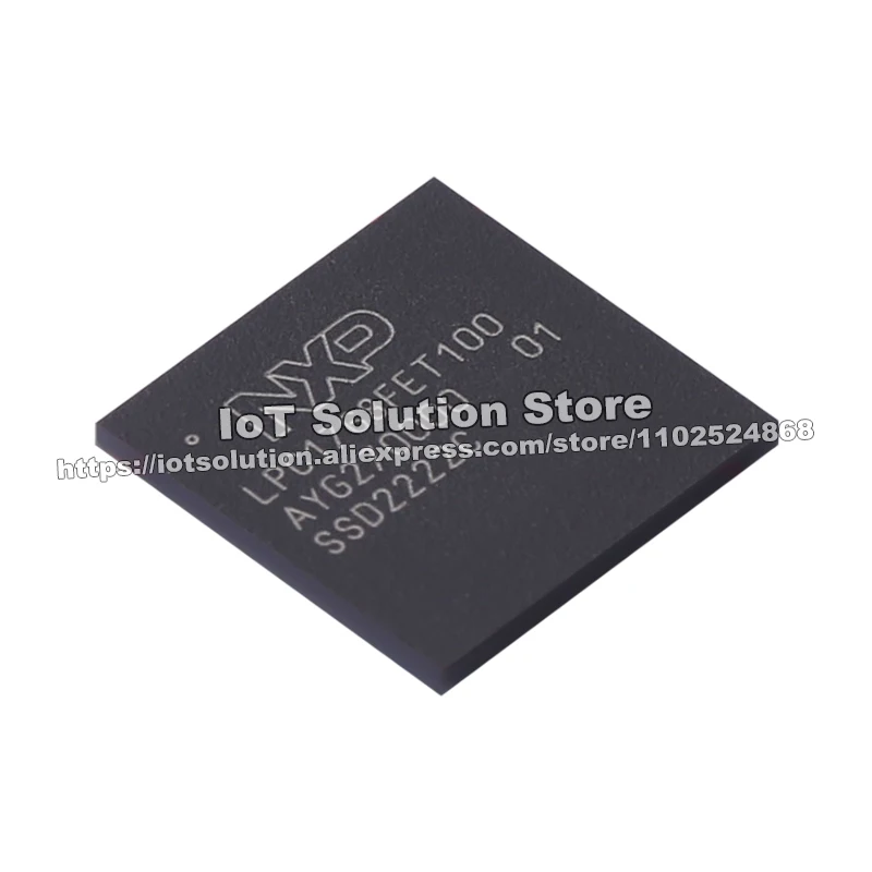 LPC1768FET100 512 KB Flash, 64 KB SRAM, Ethernet, USB, TFBGA100 Package