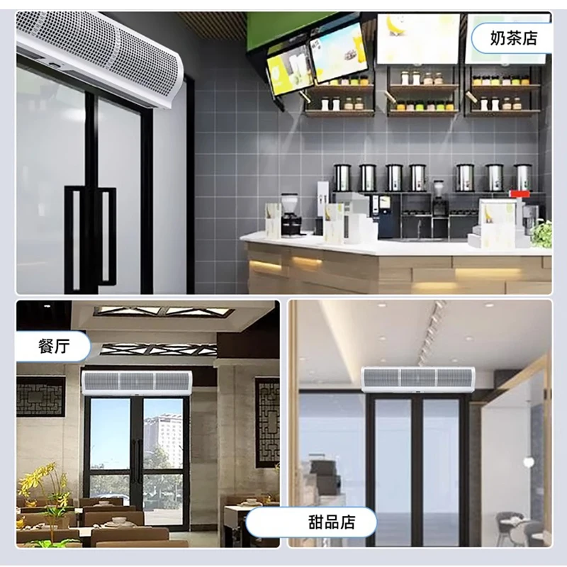 Luchtgordijnmachine Winkelcentrum Luchtgordijn Machine Commerciële Mute 0.9/1.2/1.5/1.8/2 Meter Afstandsbediening Luchtgordijn