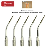 Puntas ultrasónicas Woodpecker, escalado E3D, punta Endo, perodoncia, endodoncia, enjuague, apto para escalador ultrasónico EMS