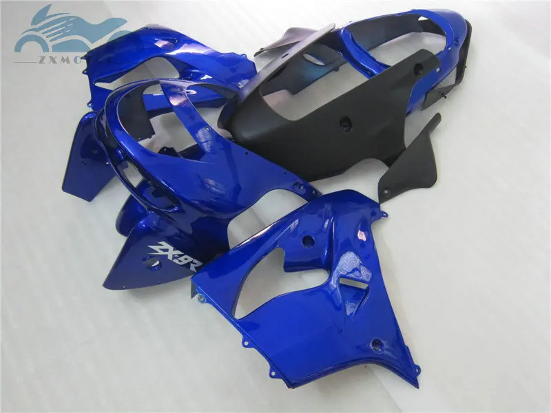 ABS plastic fairings kits for Kawasaki Ninja ZX9R 1998 1999 motorcycle fairing kit ZX 9R 98 99 dark blue road racing body parts