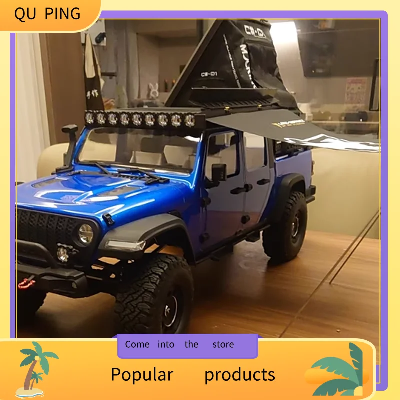 

Rlaarlo Crobol Jk07 pro масштаб 1/7 радиоуправляемый автомобиль с дистанционным управлением электрический внедорожник с дифференциальным замком двухскоростная игрушка для скалолазания