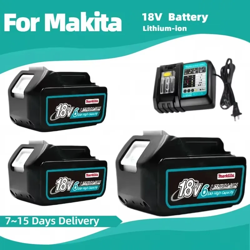 

Original for Makita DTW600 12.0Ah 18V rechargerable battery for Makita DDF487 DTW700 DGA404 Replacement Lithium Batteries