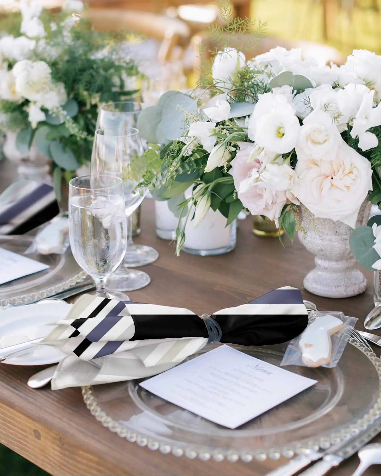 4pc Geometric Fringe Table Napkins Set Dinner Handkerchief Towel Napkins Cloth for Wedding Party Banquet image 2