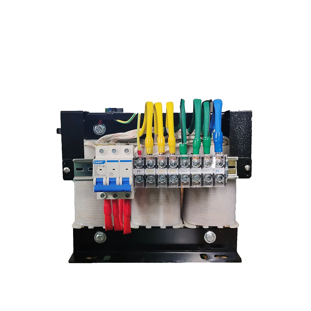 CNC Machine Electrical 15kVA Dry Type 380V-200V/220V Three phase Aluminum Winding Transformateur Trafo Transformer