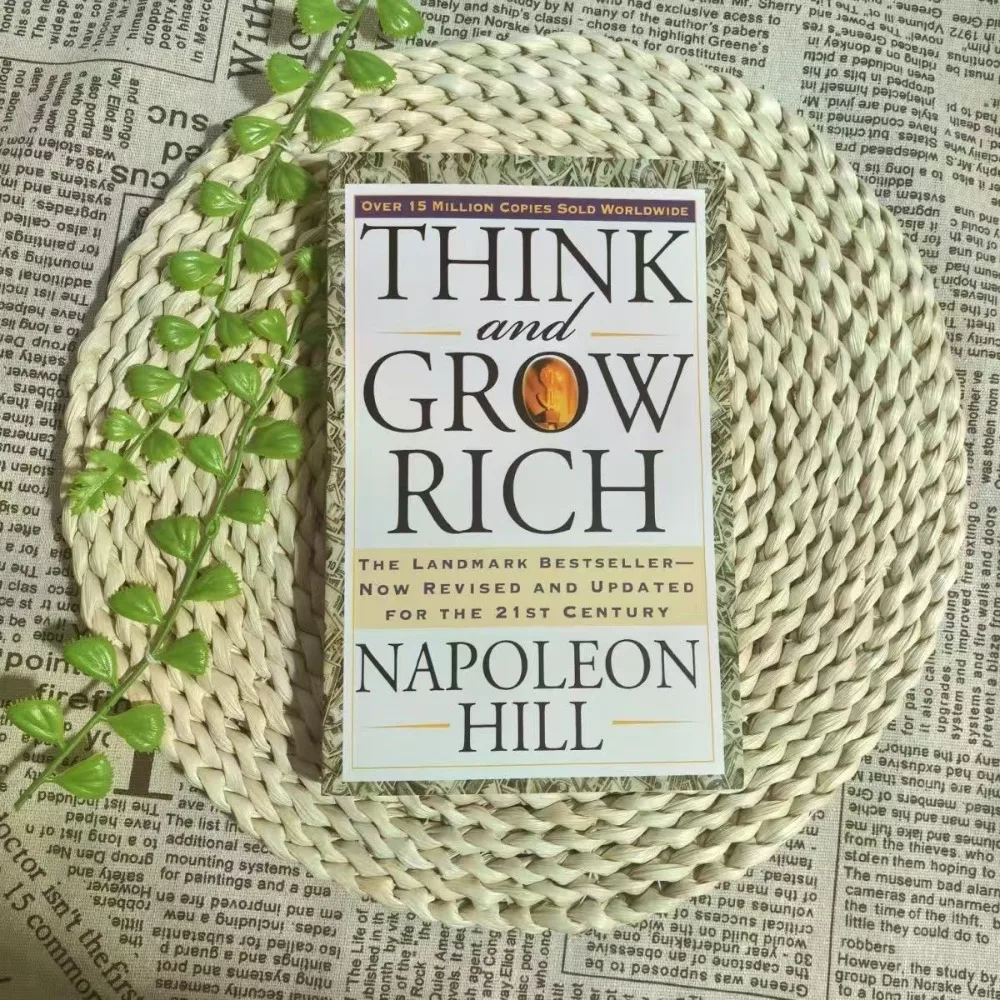 pense-e-enriqueca-napoleon-hill-adultos-ingles-revisado-atualizado-capa-mole-15m-copias-guia-de-mentalidade-de-sucesso-frete-gratis