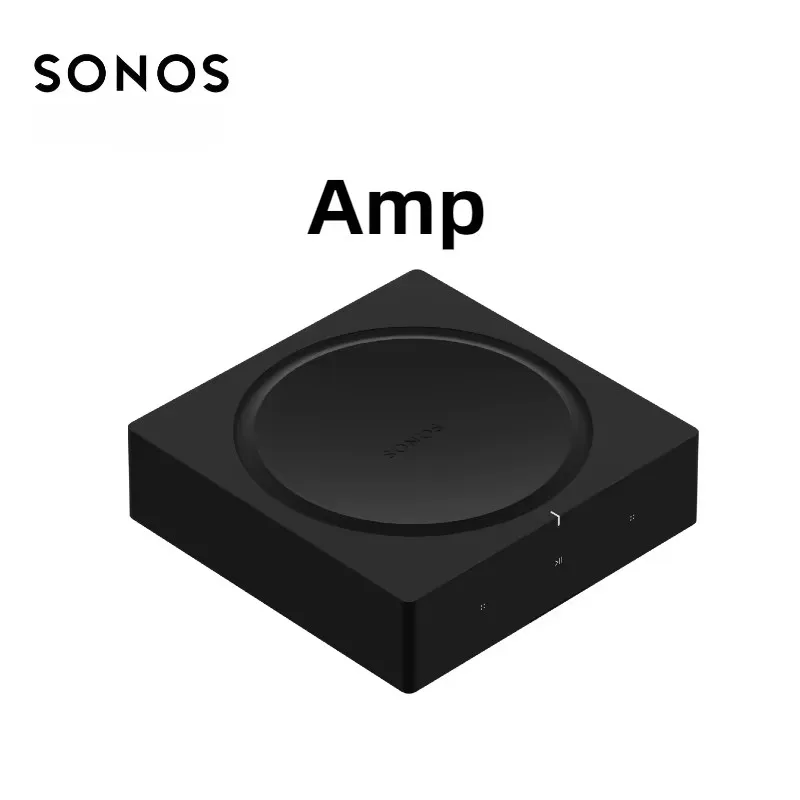 Sonos Amp De Veelzijdige Versterker Voor Het Voeden Van Al Uw Entertainment Zwart