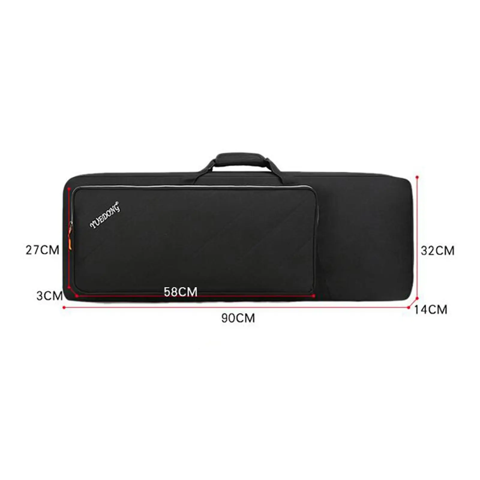 Keyboard Gig Bag Storage Case Oxford Cloth Travel Portable Carrying Case Concert Accessories with Handle Keyboard Bag Package
