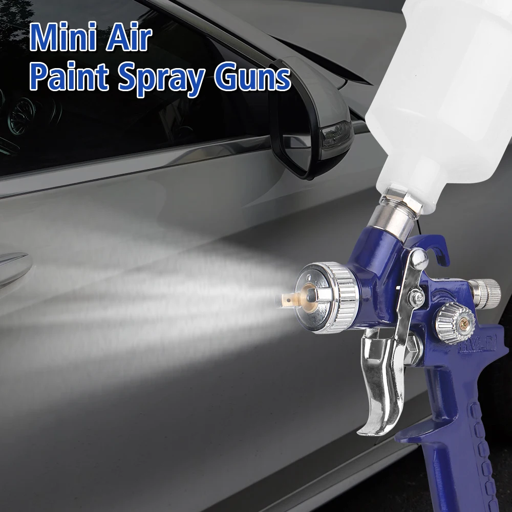 

Mini Air Paint Spray Guns Airbrush Mini Air Paint HVLP Spray Gun For Painting Car Aerograph Spraying Gun 1.0mm Nozzle