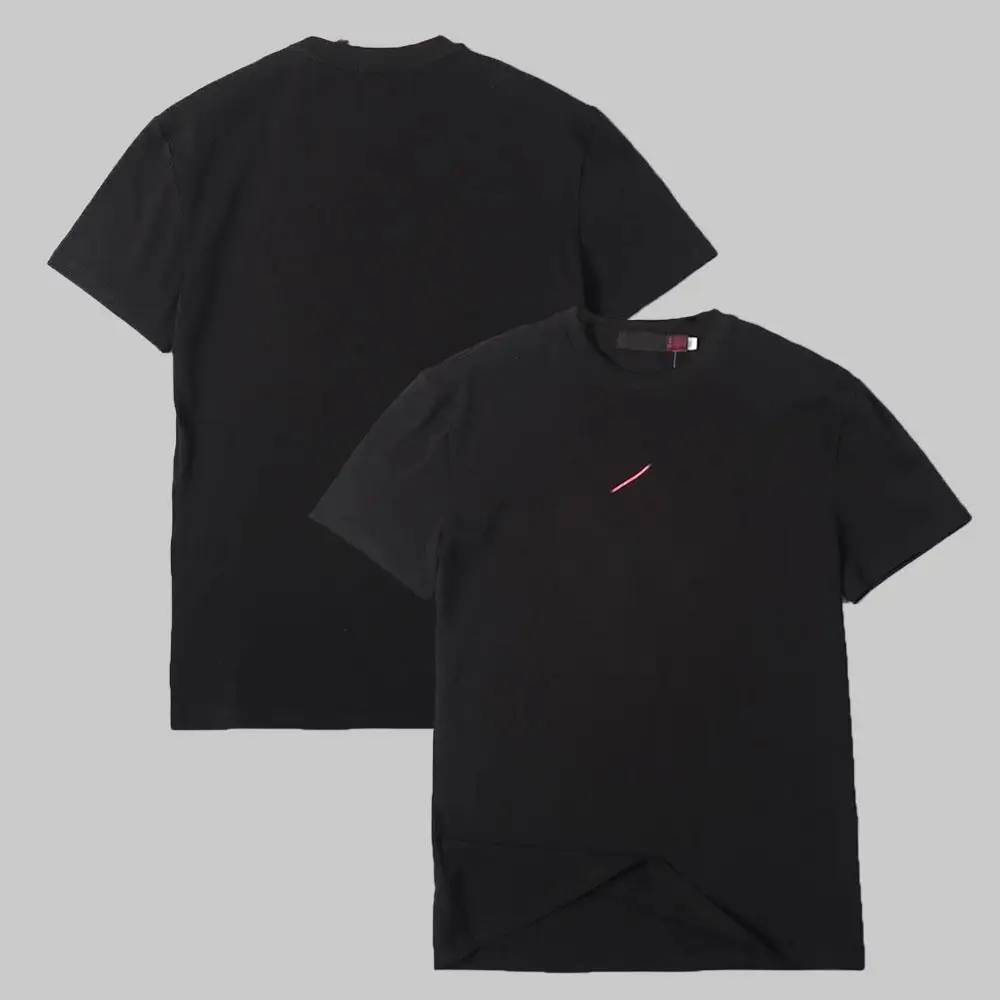 

Повседневная хлопковая футболка ort Sve с круглым трафаретным принтом, весна-лето, новая удобная дышащая толстовка