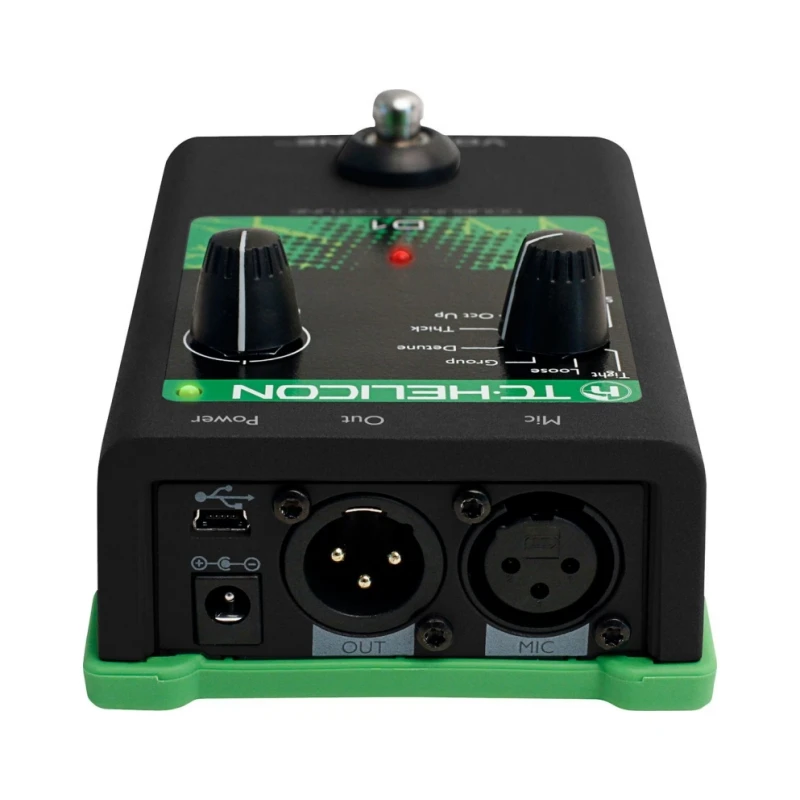 

Tc Helicon Voicetone Single-button Stompbox High-quality,low-noise Mic Preamp For Realistic Vocal Doubling Effects