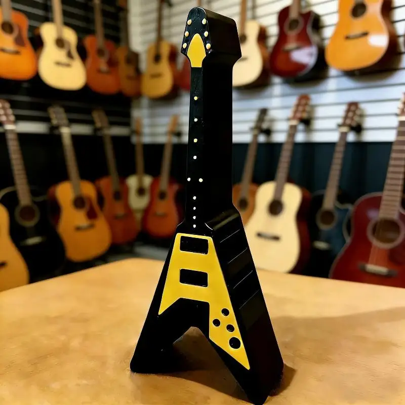 Universeller, tragbarer Gitarrenplektrumhalter, kratzfestes Aufbewahrungsetui für Akustik- und E-Gitarren, für den Heimgebrauch. – Detail 3
