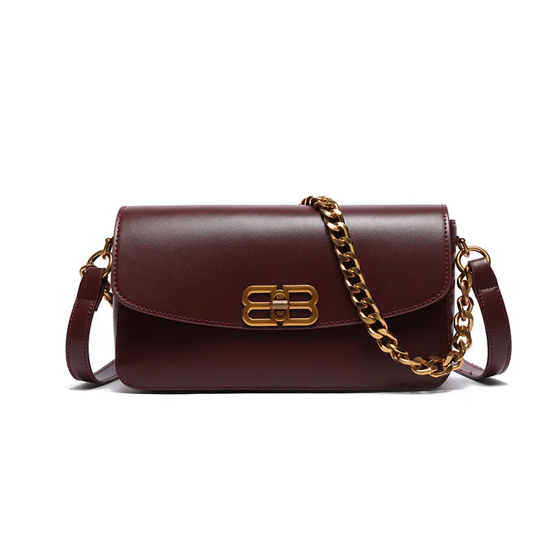 Bolsas crossbody retrô para mulheres, textura avançada popular, combinando tudo, bolsa quadrada pequena, transmissão ao vivo, outono, nova, ba, 2023