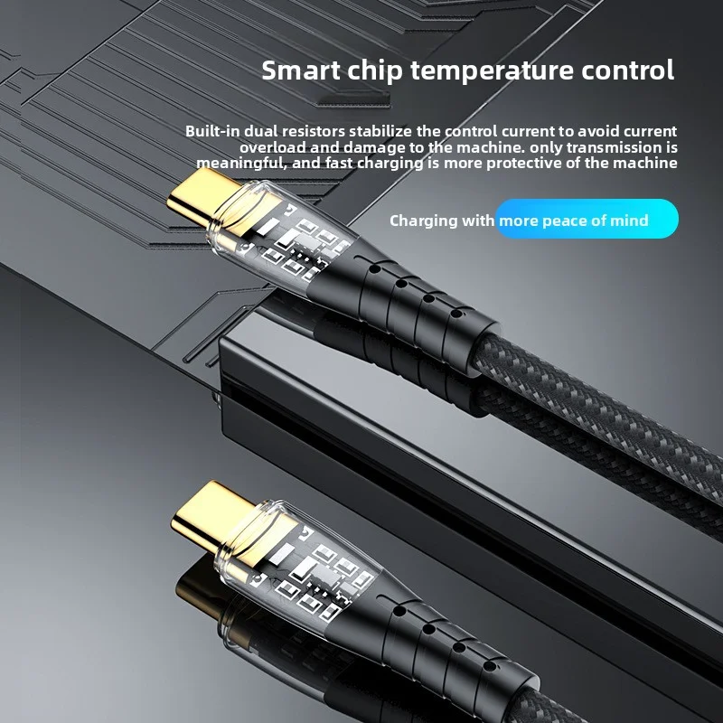 100 W ANSEIP USB-auf-Typ-C-Kabel, Schnellladekabel, Datenkabel für iPhone 15 16 Huawei Xiaomi Samsung USB auf Typ-C-Ladekabel