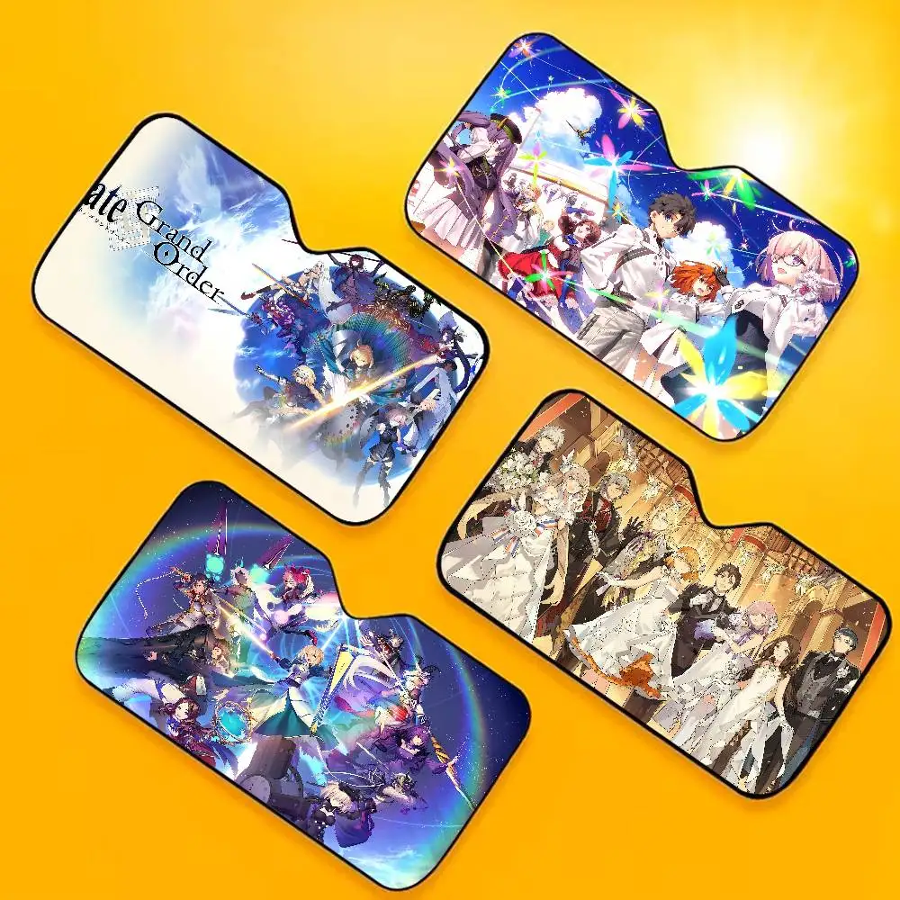 

Популярные игры Fate Grand Order: Солнцезащитный экран-отражатель для лобового стекла автомобиля, защитный козырек на окно, накладка на ветровое стекло автомобиля