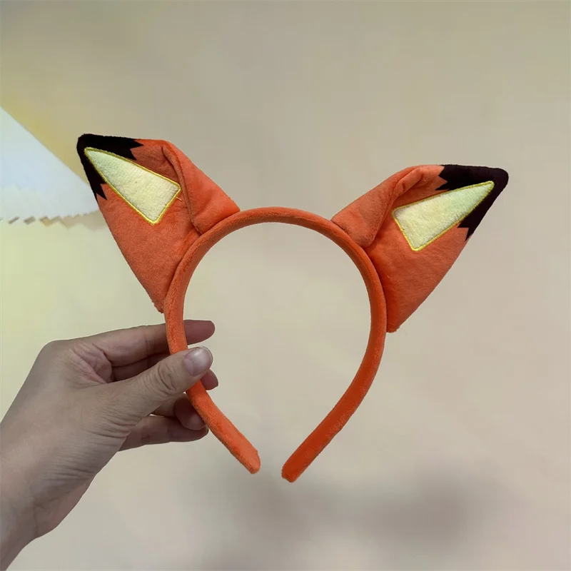 Diademas De Orejas De Conejo Y Zorro | Set De 2, De Fieltro Suave | Accesorios Para Pascua, Halloween Y Fiestas Temáticas