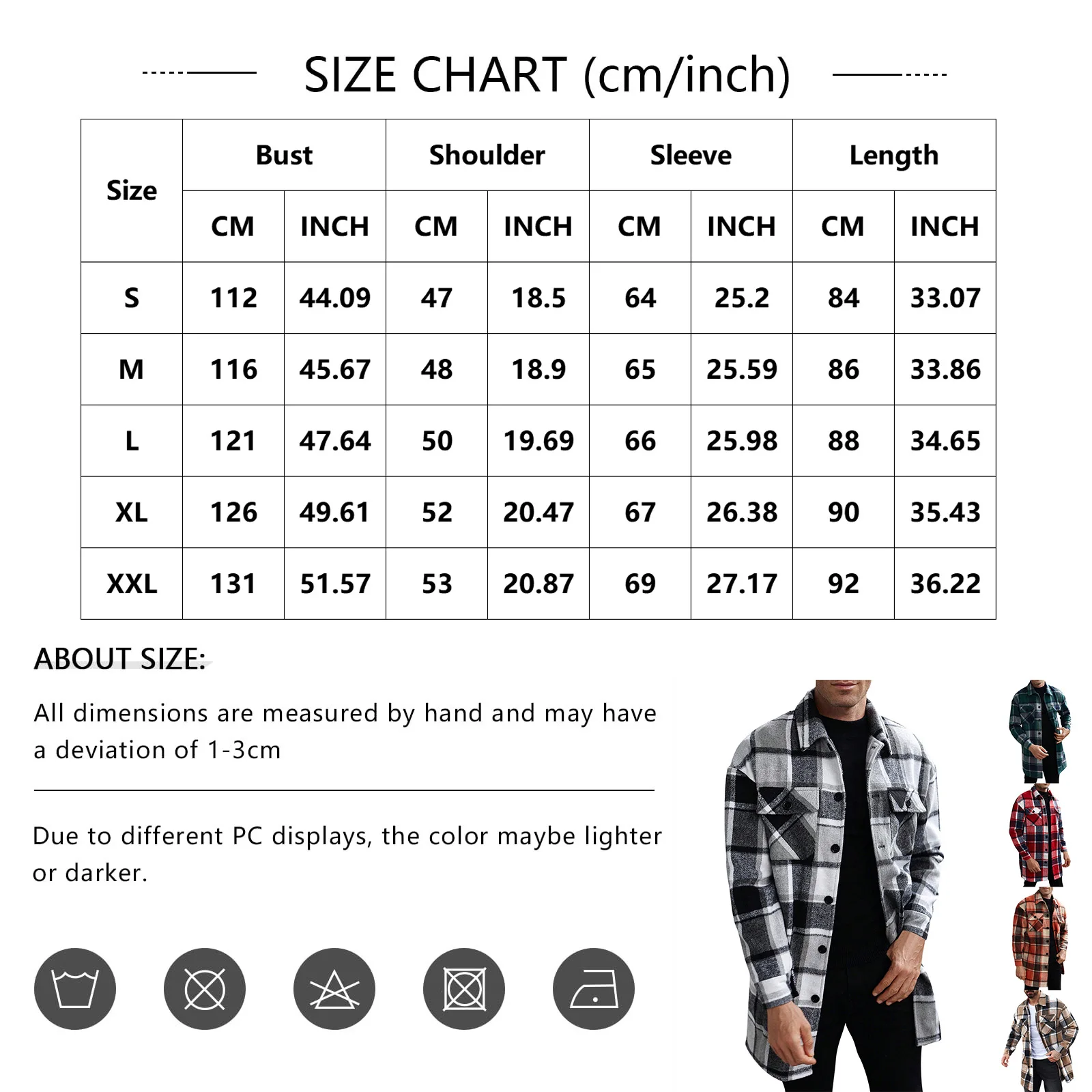 جيب مزدوج خندق معطف الرجال معطف طويل الرياضة عادية قميص طويل الأكمام زر طويل أسفل سترة عصرية متعددة الألوان