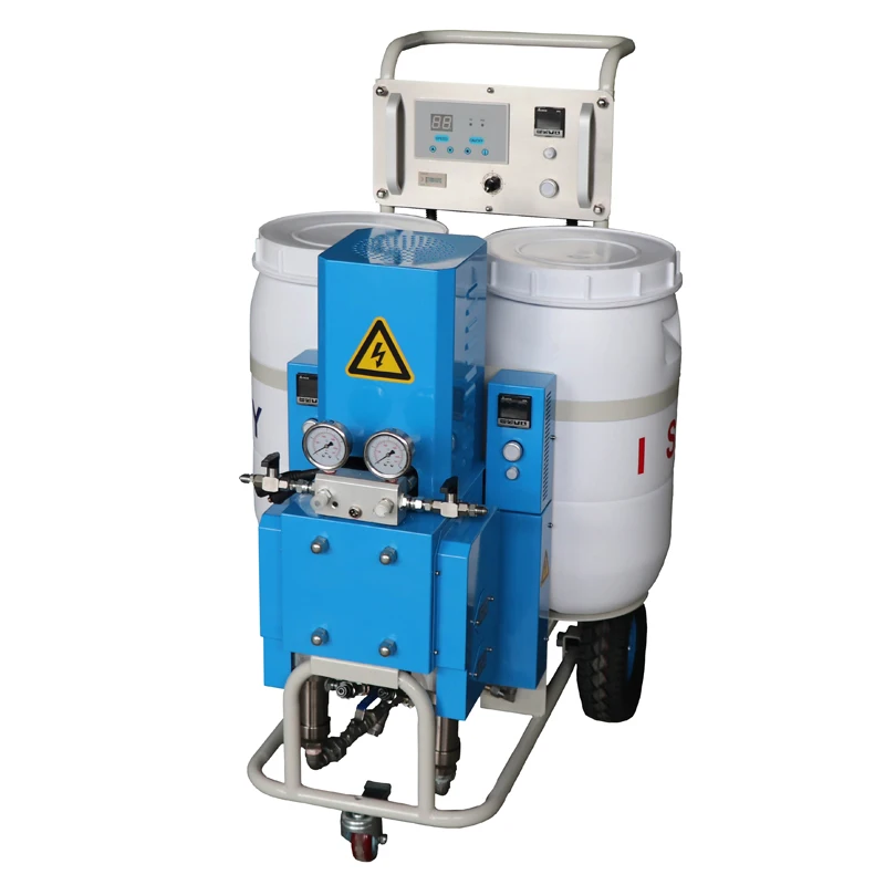 Portable Small High Pressure PU Polyurethane Insulation Foam Mixing Spray Making Machine For Sale Price