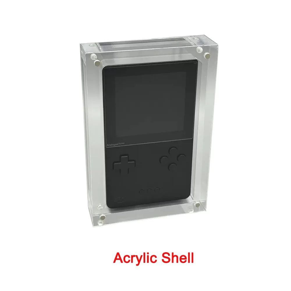 

Acrylic Magnetic Cover Console Storage Box For Analogue Pocket For AP Game Console