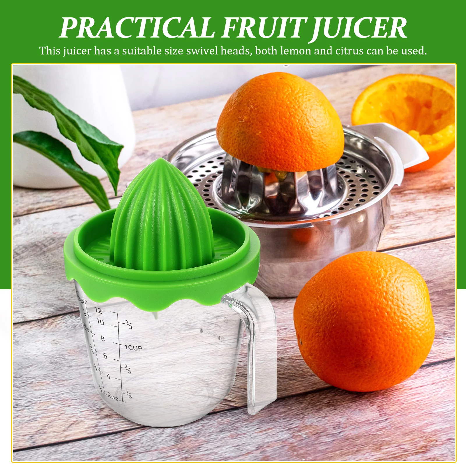 Citrus Juicer Detachable Lemon Squeezer Small Fruit Juice Squeezer Multi-use Small Juicer Tool