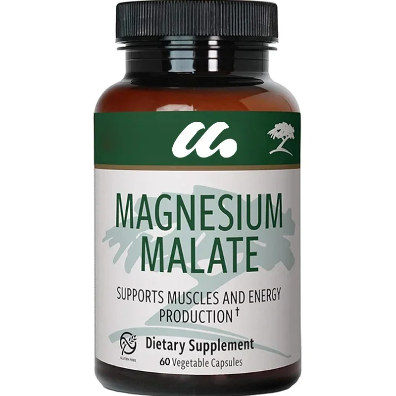 

Magnesium malate - a bioavailable energy, bone health, muscle and joint supplement - vegan, non GMO and gluten free vitamin