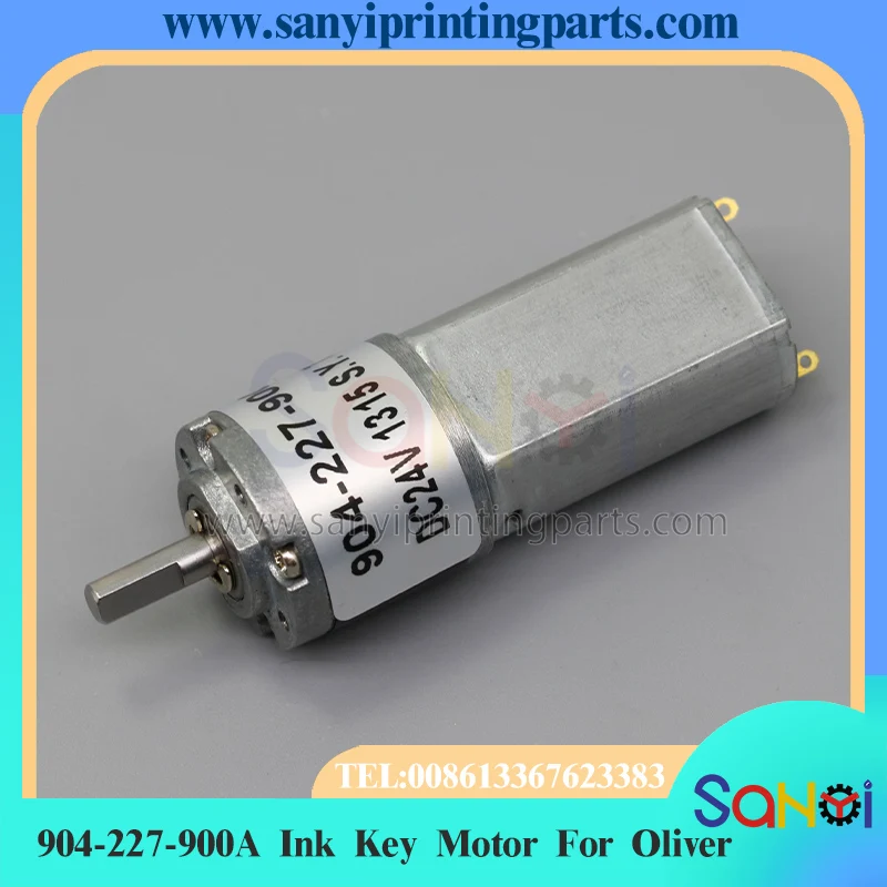 1 piece Gear Motor 904-227-900A DC24V Ink Key Motor Ink Fountain Motor 904227900A For Sakurai Printer Machine