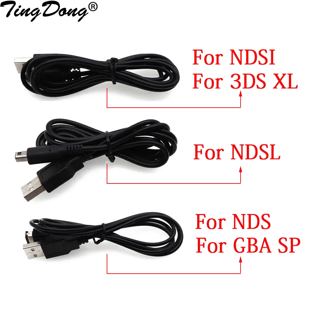 Usb Data Charger Charging Power Cable Koord Voor Ds Lite Dsl Ndsl Voor Ndsi 3DS Nieuwe 3DS Xl Ll nds Gba Sp