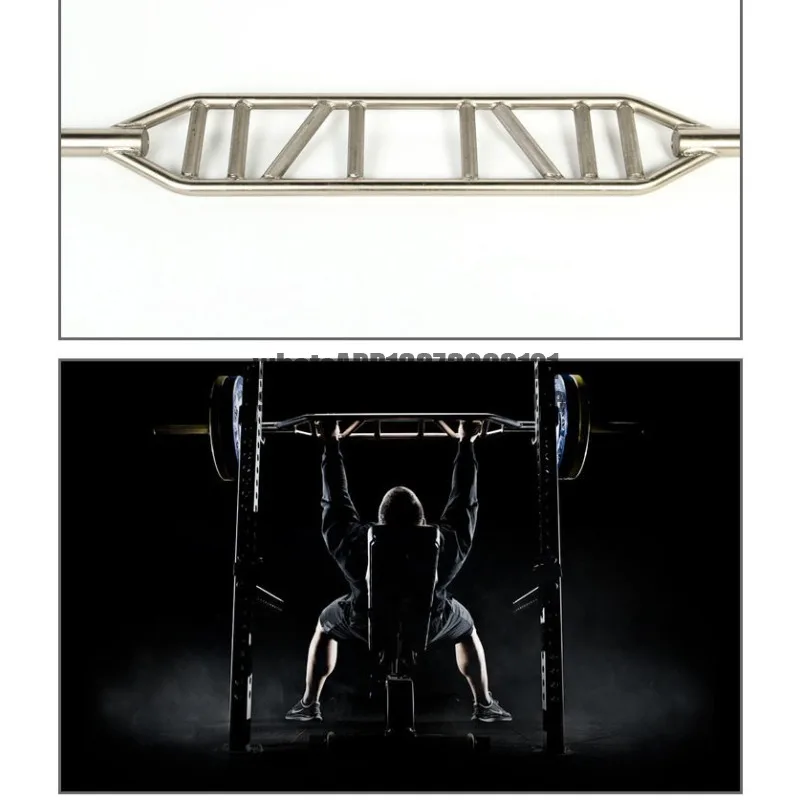 Multi-position barbell pole bench press squat training, high load-bearing multi-angle deadlift