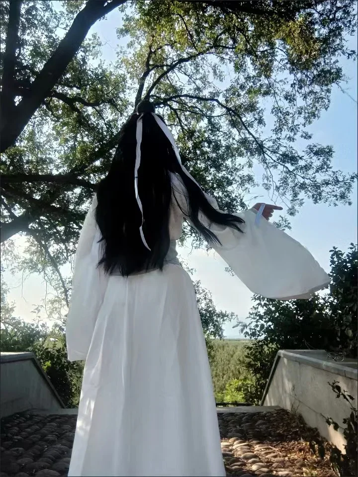 زي شي ليان التأثيري هيفينز نعمة رسمية كوسبلاي كوسبلاي شيه ليان وايت هان فو أزياء أنيمي