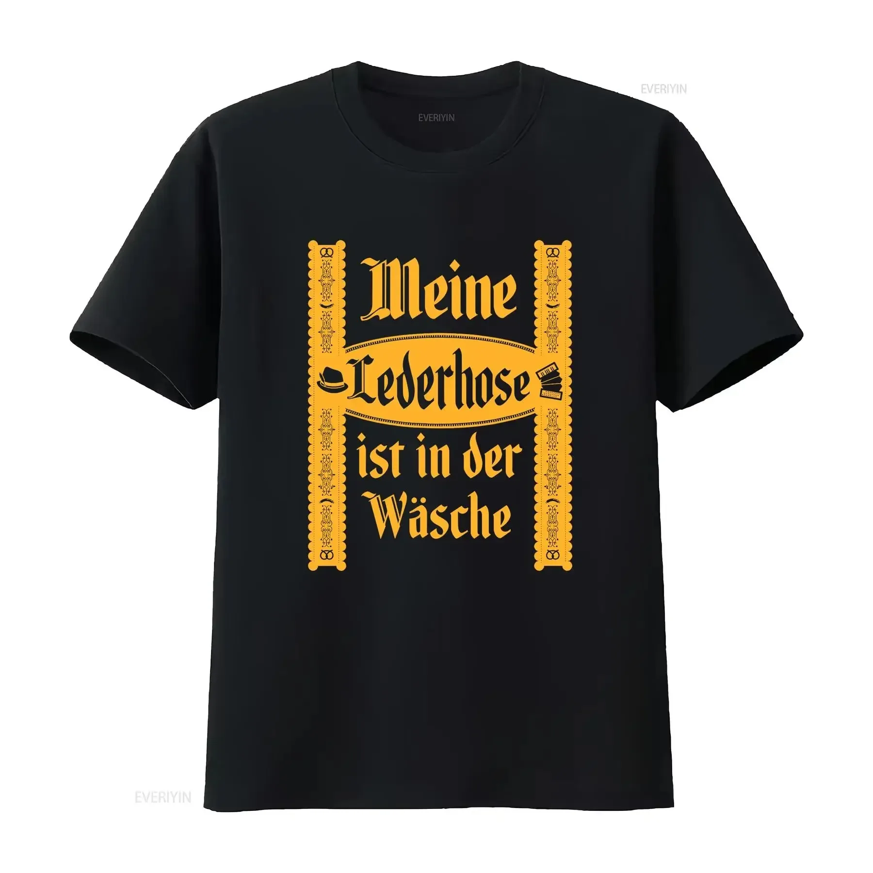 

НОВЫЙ LIMITED My Lederhosen Is In The Wash Забавный костюм Октоберфеста Футболка винтажная стираная слегка универсальная растянутая графика