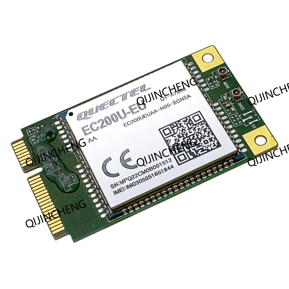 Moduł Quectel EC200U EC200U-EU EC200U-AU LTE Cat1 MINI PCIE GNSS EMEA 10Mbps do tabletów, routerów, kart danych, z kontrolą energii i zabezpieczeniami.