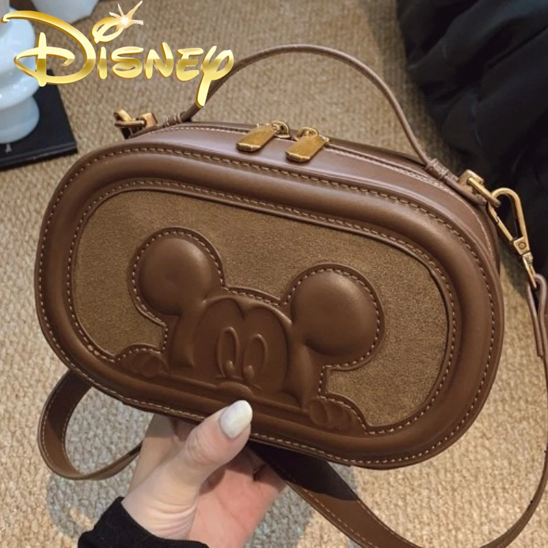 

Disney Mickey New Mini Women's Shoulder Bag Cartoon Cute Mini Women's Bag Fashion Women's Shoulder Crossbody Bag High Quality