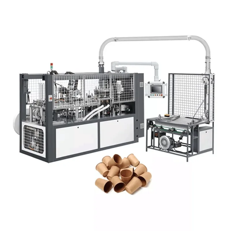 Full Set Paper Cup Production Line Automatic Cup Forming Machine with Counting & Collecting System 80-100pcs/min