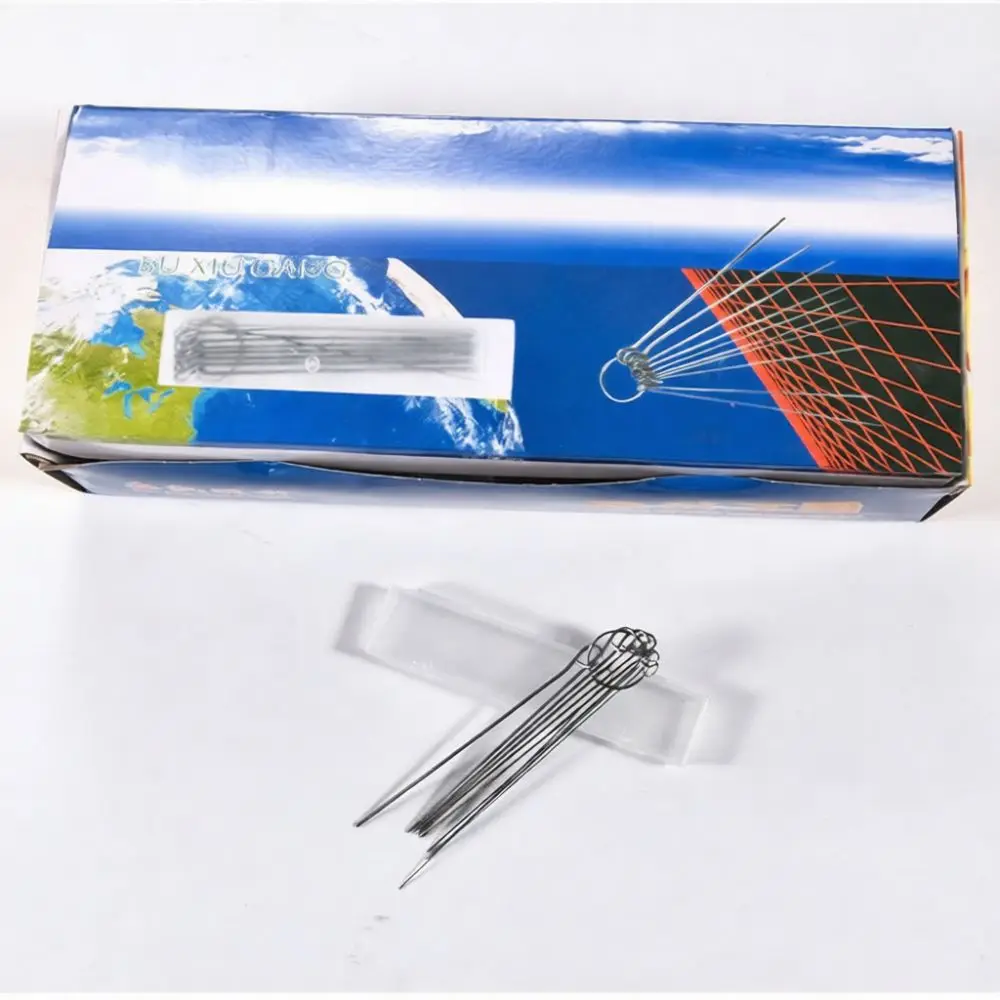 Stainless Steel Gas Stove Nozzle Cleaning Needle Precision Jet Tip Dredge Tool For Kitchen Burner Maintenance Jet Clearing