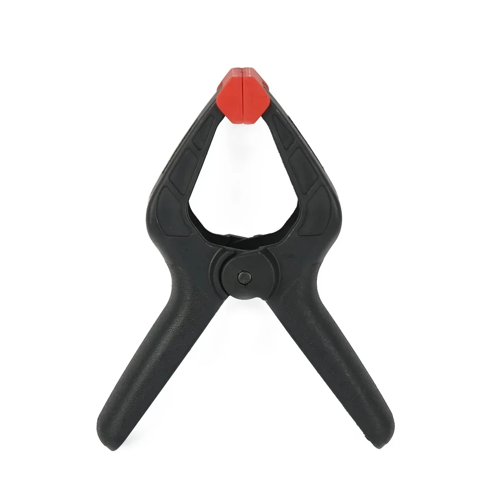 Abrazadera de resorte ligera de 2 pulgadas, paquete de 8 mangos ergonómicos, resina resistente, operación de una sola mano, agarre giratorio, Ideal manualidades DIY