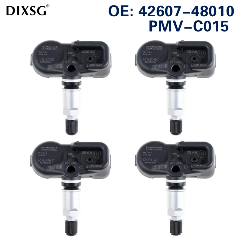 4Pcs 315Mhz Tire Pressure Sensor 4260748010 PMV-C015 For Toyota Avalon Highlander Land Cruiser Tacoma Levin RAV4 Camry Lexus