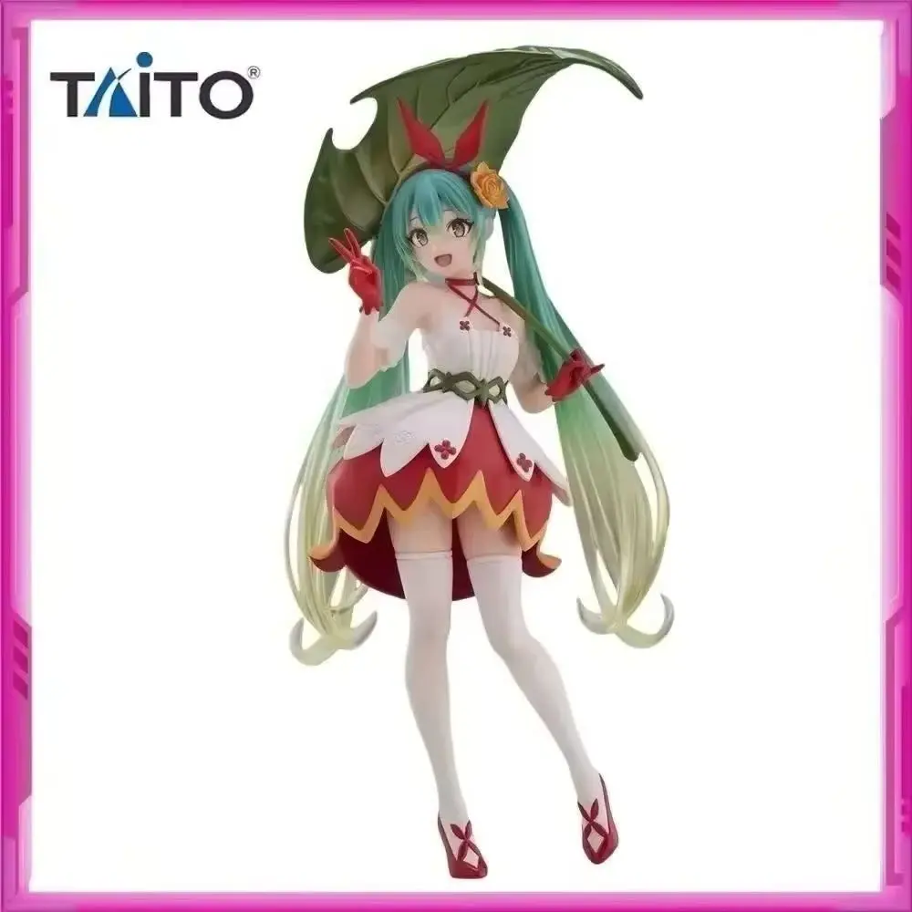 

Оригинальные TAITO Wonderland Vocaloid Hatsune Miku, ПВХ, аниме, экшн-коллекции, модель игрушки, фигурки