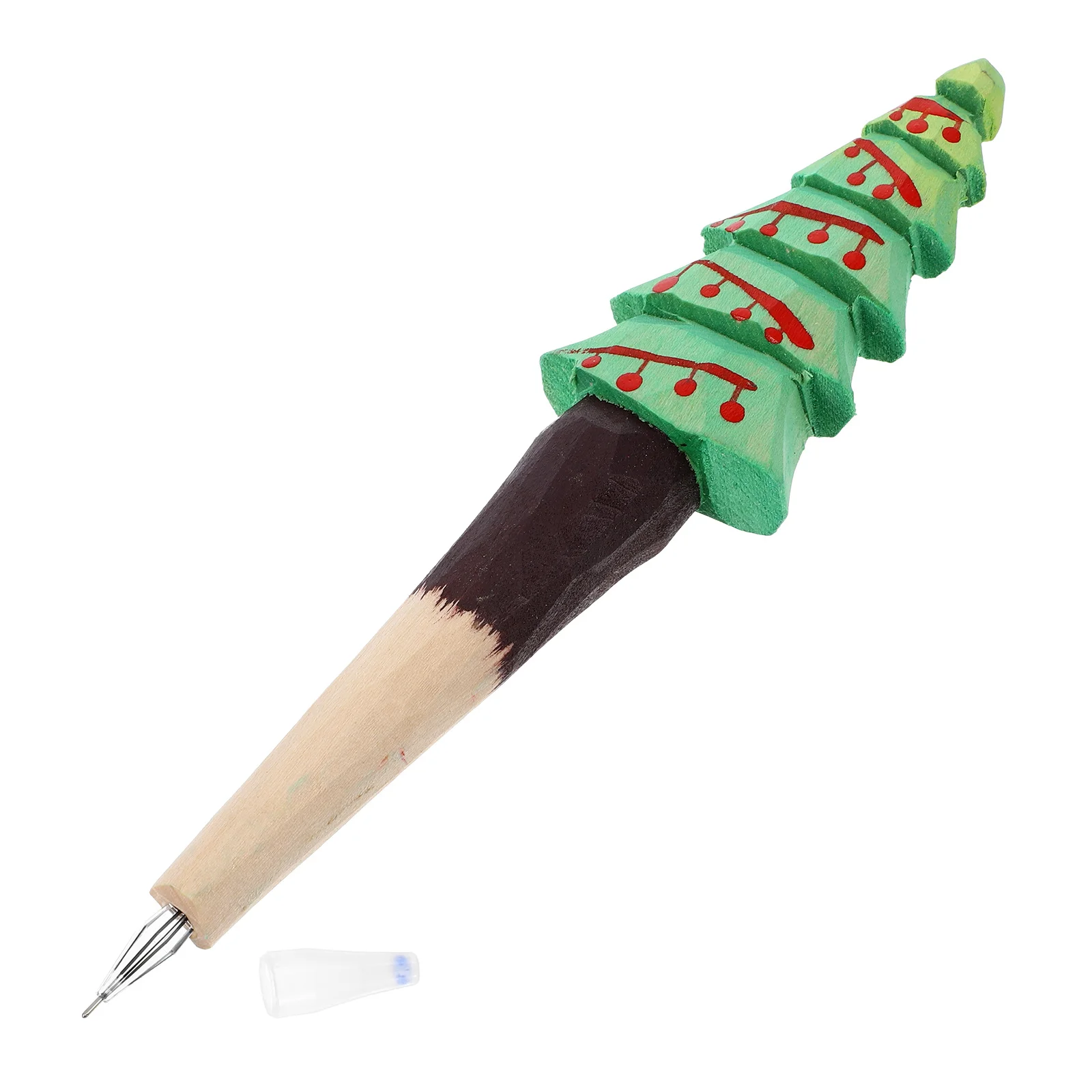 

Рождественские гелевые ручки с чернилами, черная рождественская елка, дизайн, новинка, школьные канцелярские товары, праздничный рождественский подарок для взрослых