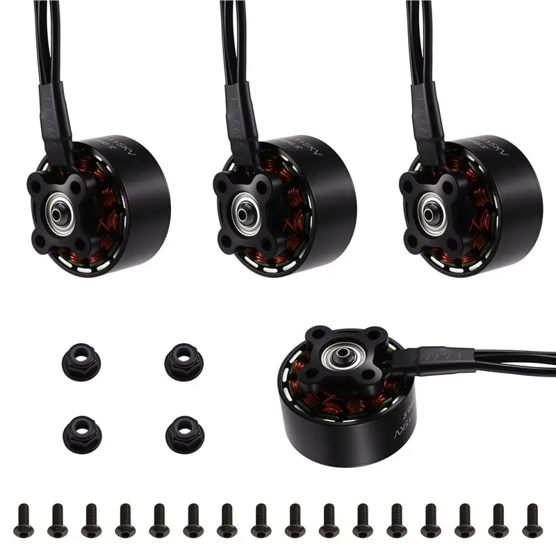 

Бесколлекторные двигатели X2812 2812 1115KV 3-6S (4 шт.) для радиоуправляемых мультироторных самолетов и FPV-дронов дальнего радиуса действия 7, 8, 9 дюймов – запчасти для самостоятельной сборки