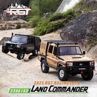 RGT EX86160 1/10 Land Commander LC79 Remote control 4WD Dual speed differential lock climbing off-road car RC Toy No battery