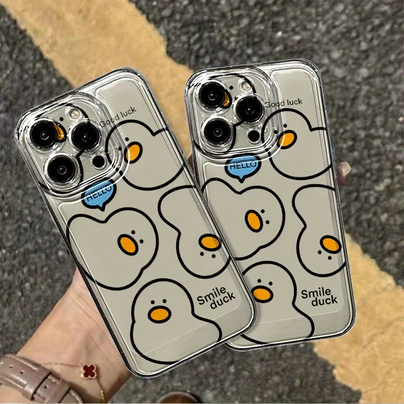 Niedliche Enten-Handyhülle für Samsung Galaxy Note 20 S23 S24 S25 S22 S21 Plus Ultra A15 A16 A35 A34 A55 A54 A53 5G Cover – Detail 4