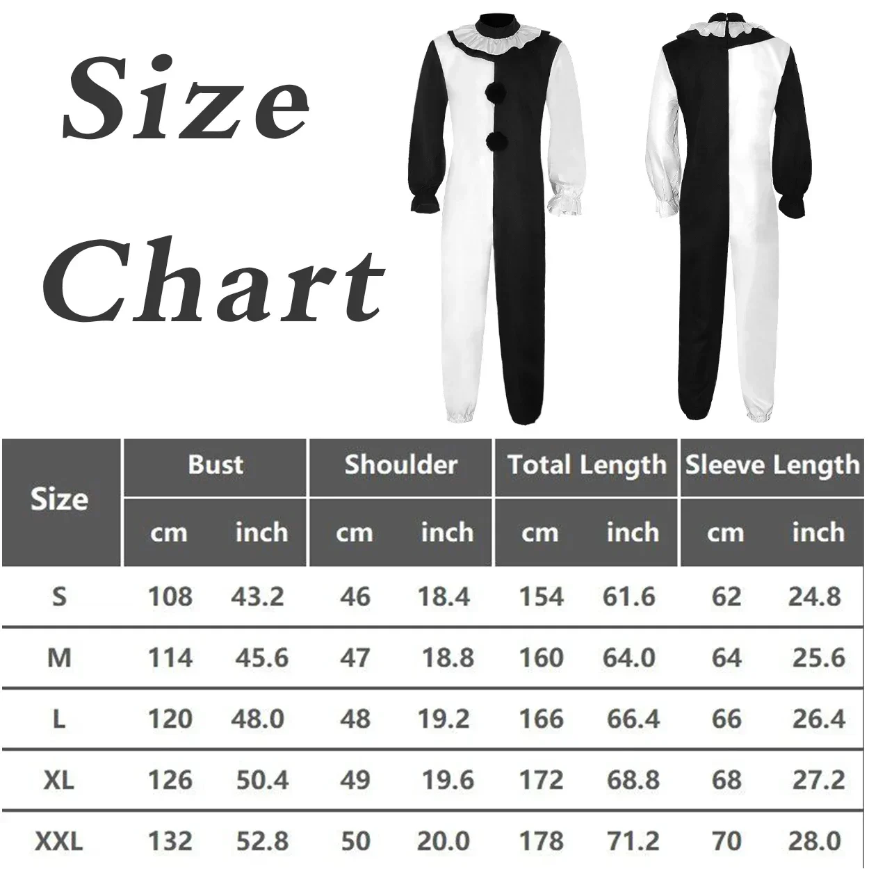 Art The Clown Cosplay Movie Terrifier Cosplay Costume Joker Clown Disguise Jumpsuit Halloween Fancy Dress Up Mask for Men Women