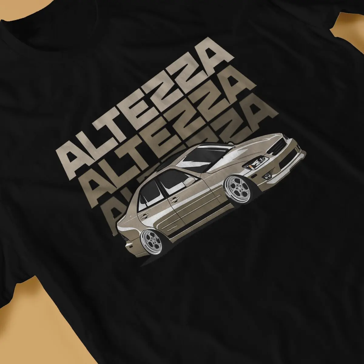 Men T-Shirts SLAMMED ALTEZZA Fashion Tees Short Sleeve Sports Car T Shirts Crewneck Clothing Printed