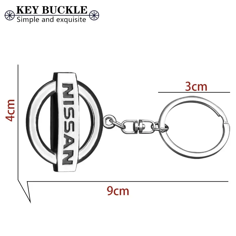 سيارة معدنية شعار المفاتيح الهجين شعار الديكور لنيسان J10 J11 X-Trail قاشقاي جوك ليف ميكرا ملاحظة باترول بولسار التصميم