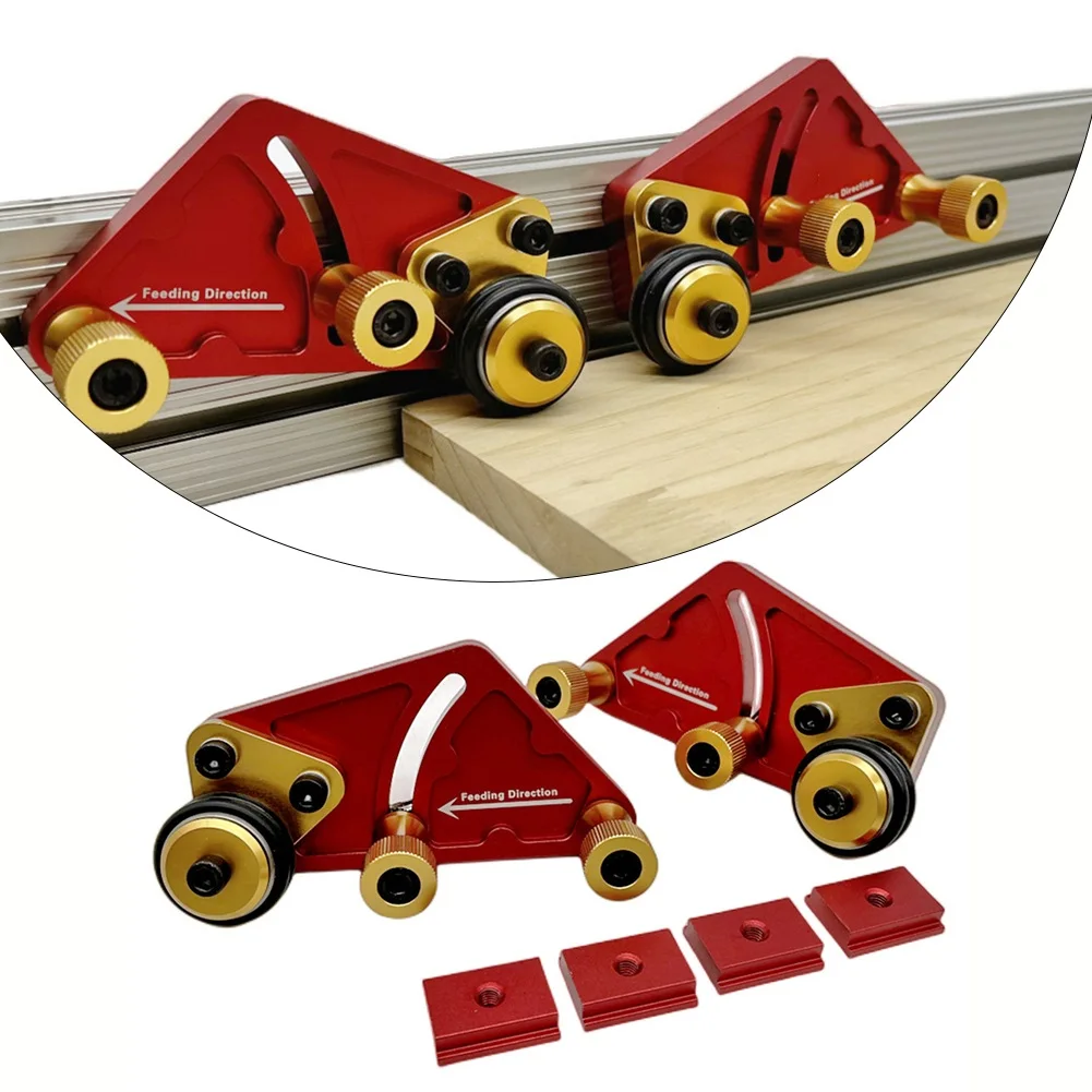 Flexible Adjustments Aluminium Feeder Profile for Woodworking Router Table Suitable for Different Workstations
