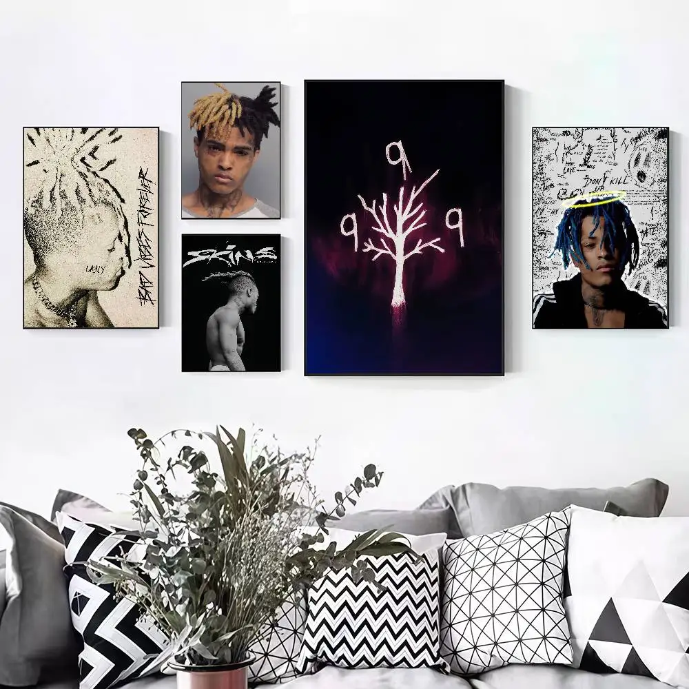 Bad Vibes Forever X-XXXTENTACIONS Peelable Self-adhesive Poster Stickers Are Suitable For Frameless Wall Decoration In A Room