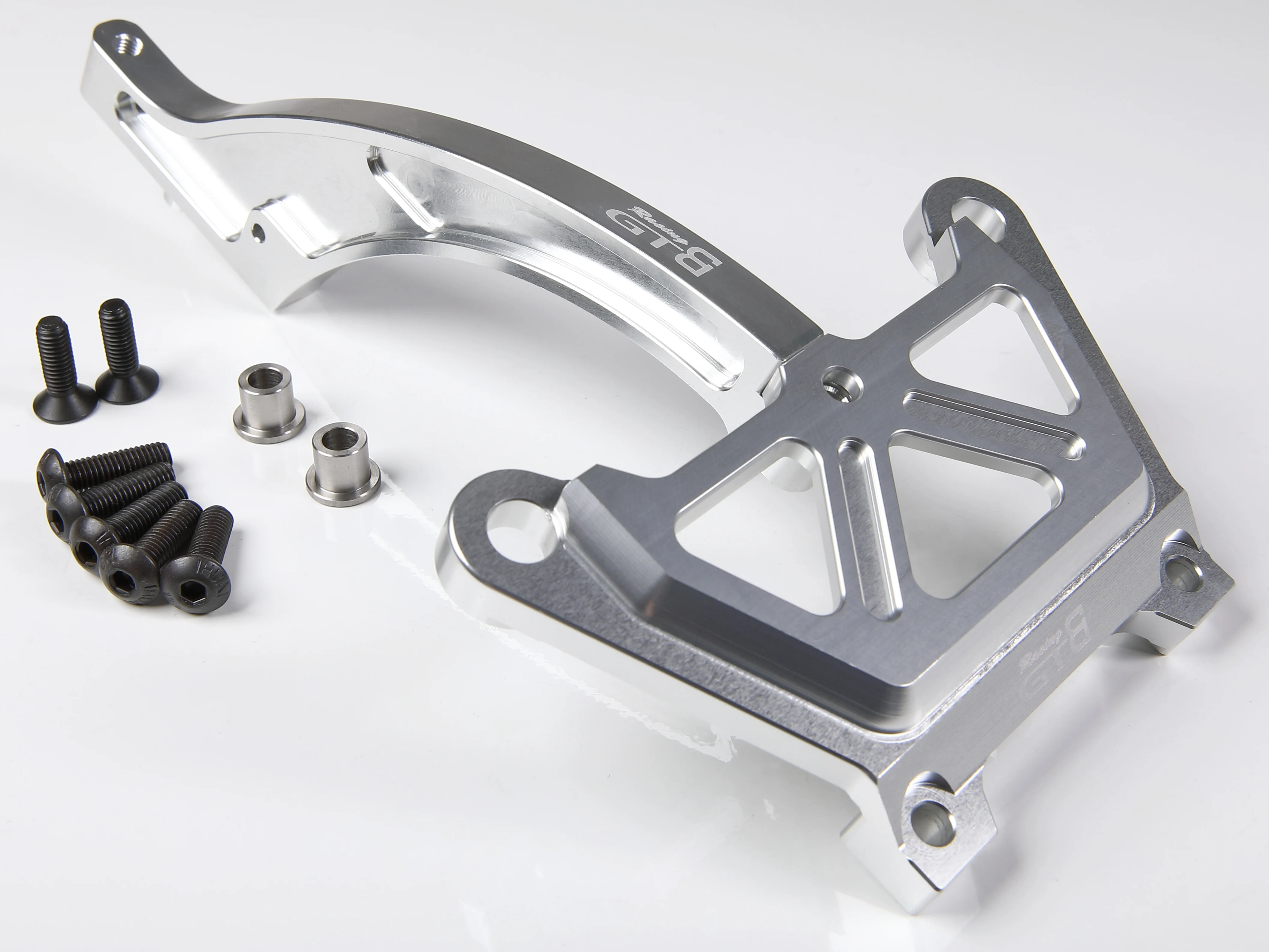 GTB CNC aluminium RC 1/5 LOSI DBXL 2.0 gaz przedni podwozie samochodu Brace i górną płytką