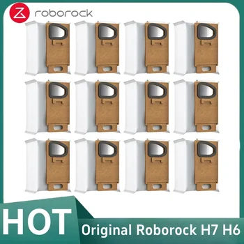 ملحقات مكنسة كهربائية محمولة من Roborock ، قماش احترافي ، كيس غبار ، قطع غيار ، أصلية ، H6 ، H7