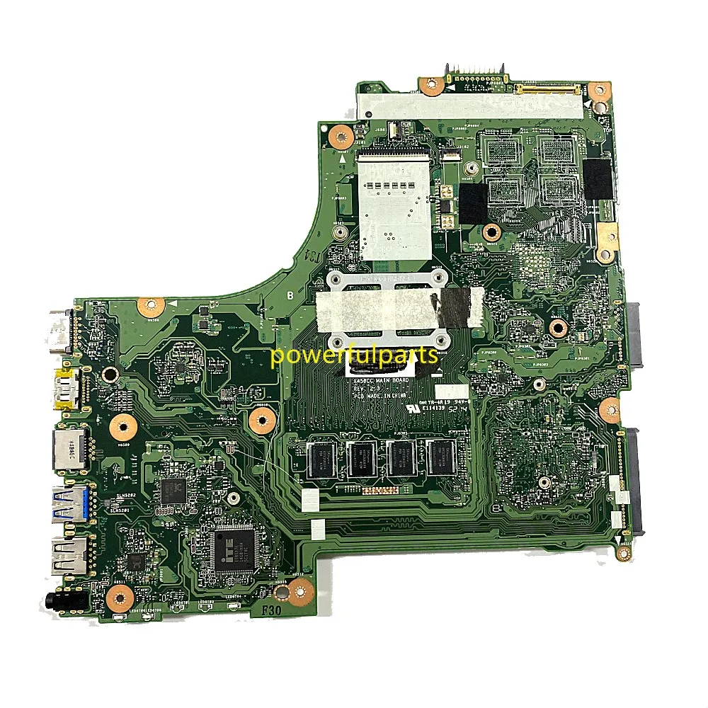 Imagem -02 - Trabalhando Bem para Asus X555qa Placa-mãe X555qg Mainboard A10-9600p Cpu a Bordo Rev.2.0 Testado ok